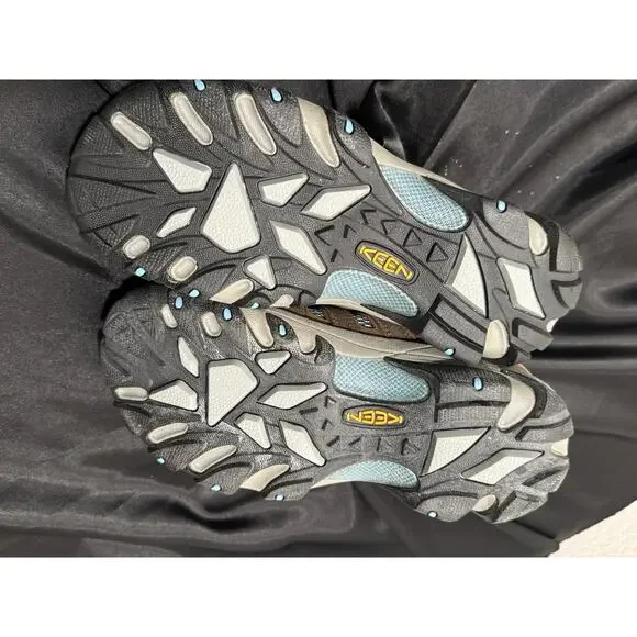 KEEN Voyageur Hiking Shoes Womens Size 9.5 Brindle Alaskan Blue NEW EU 40 - Picture 5 of 10